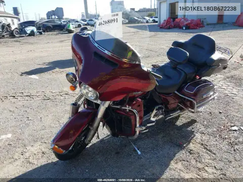 2016 Harley-Davidson Flhtk Ultra Limited VIN 1HD1KEL18GB672238 фото 3
