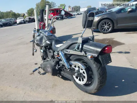 2011 Harley-Davidson Fxdf VIN 1HD1GY419BC331113 фото 3