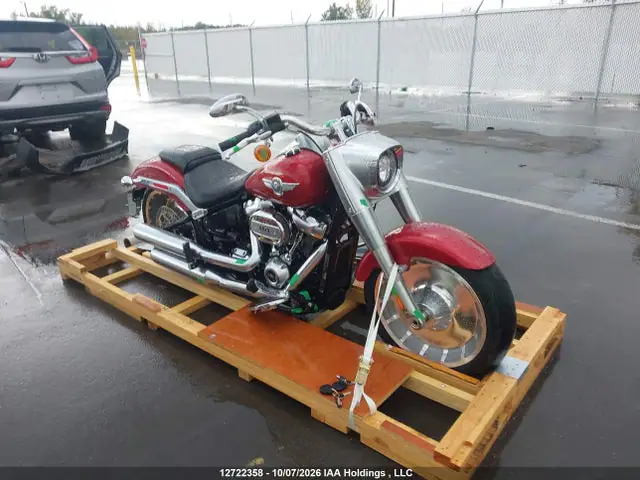 5HD1YGKBXKB056773 — 2019 Harley-Davidson Flfbs, Передняя часть (Front), фото до ремонта