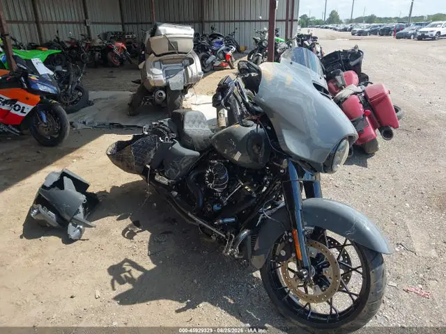 1HD1KRP11NB640276 — 2022 Harley-Davidson Flhxs, Задняя часть слева (Left Rear), фото до ремонта