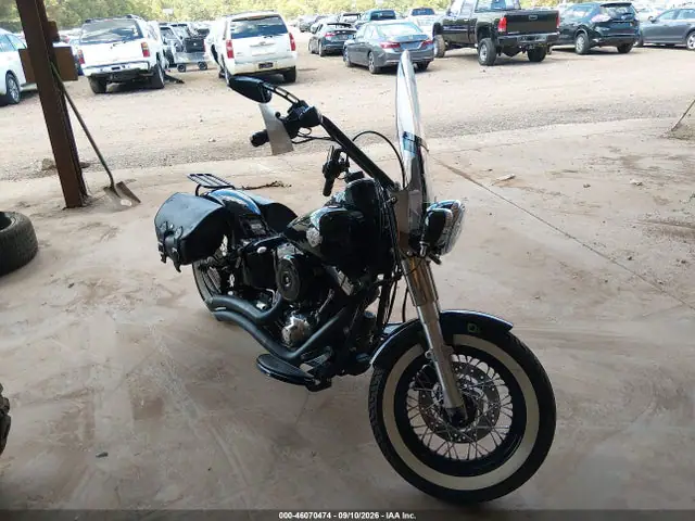 1HD1JRV18EB046516 — 2014 Harley-Davidson Fls Softail Slim, Правый бок (Right Side), фото до ремонта