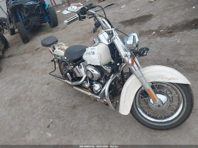 2014 Harley-Davidson Flstc Heritage Softail Classic VIN 1HD1BWV16EB053461 фото 1