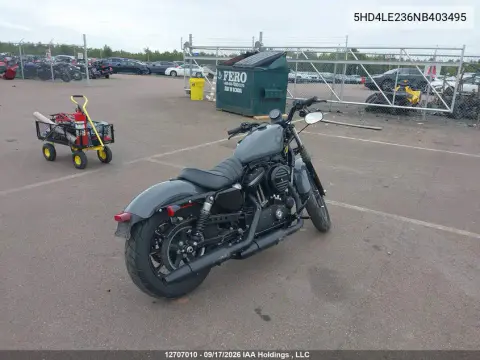 2022 Harley-Davidson Xl883 N VIN 5HD4LE236NB403495 фото 5
