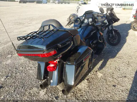 2021 Harley-Davidson Fltrk VIN 1HD1KZF10MB669445 фото 4