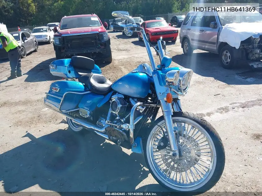 1HD1FHC11HB641369 Harley-Davidson Road King 2017 — повреждение Повреждения со всех сторон, фото до ремонта