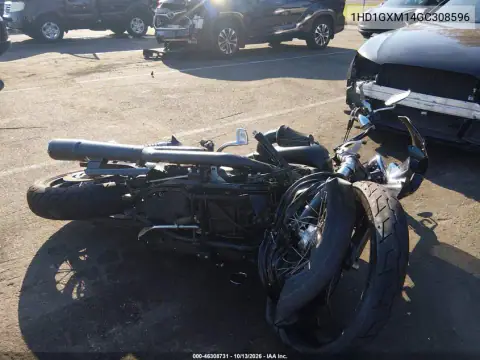 1HD1GXM14GC308596 — 2016 Harley-Davidson Street Bob, Передняя часть, фото до ремонта