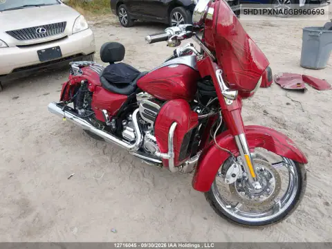 5HD1PXNA0GB960693 — 2016 Harley-Davidson Street Glide, Передняя часть, фото до ремонта