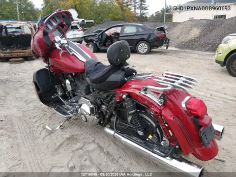 2016 Harley-Davidson Flhxse Cvo Street Glide VIN 5HD1PXNA0GB960693 фото 3