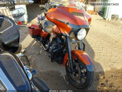 1HD1KRP17LB673425 — 2020 Harley-Davidson Street Glide, Повреждения со всех сторон, фото до ремонта