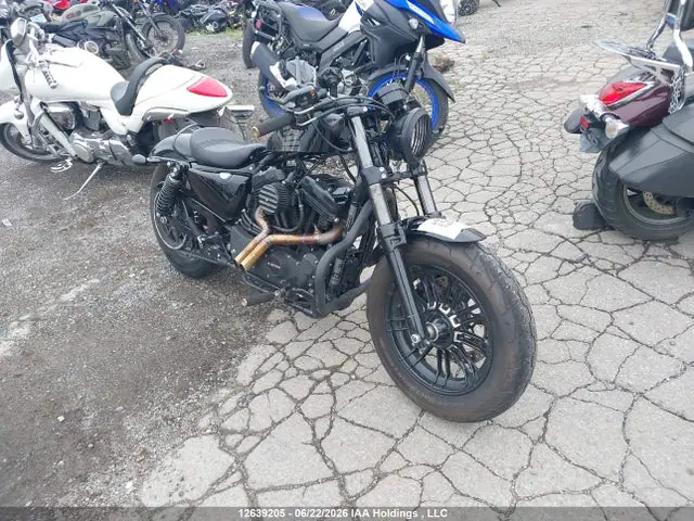 5HD1LC3AXJC408045 — 2018 Harley-Davidson XL1200 Forty-Eight, Левый бок (Left Side), фото до ремонта