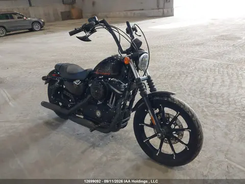 5HD4LE2A8GC400853 — 2016 Harley-Davidson XL883 Iron 883, Левый бок (Left Side), фото до ремонта