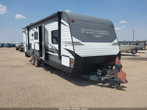 5SFPB3125KE402500 — 2019 Heartland RV Pioneer, Град (Hail), фото до ремонта