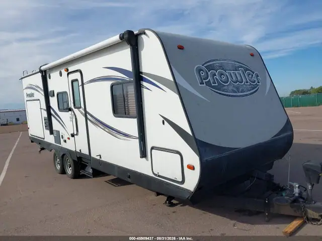 5SFPB3024GE312201 — 2016 Heartland RV Prowler, Задняя часть слева (Left Rear), фото до ремонта