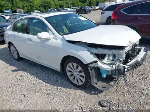 1HGCR3F8XEA036458 — 2014 Honda Accord EX-L V-6, Передняя часть (Front End), фото до ремонта