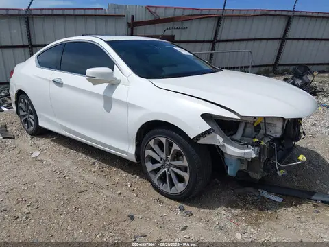 1HGCT2B87EA001975 — 2014 Honda Accord EX-L V-6, Передняя часть (Front End), фото до ремонта