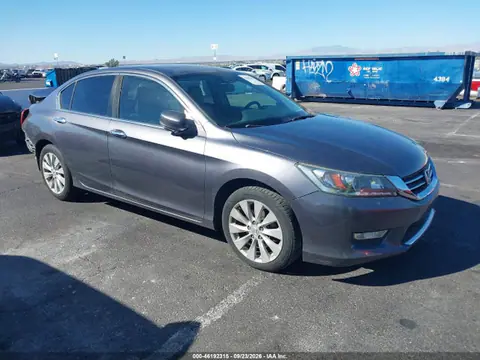 1HGCR3F83EA010462 — 2014 Honda Accord EX-L V-6, Задняя часть (Rear), фото до ремонта