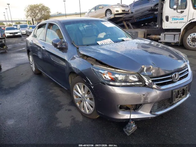 2015 Honda Accord Ex-l V-6 VIN 1HGCR3F82FA033636 фото 1