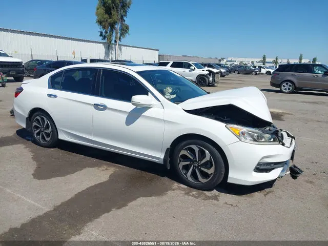 2016 Honda Accord Ex-l V-6 VIN 1HGCR3F84GA005712 фото 1