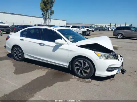 1HGCR3F84GA005712 — 2016 Honda Accord EX-L V-6, Передняя часть (Front End), фото до ремонта