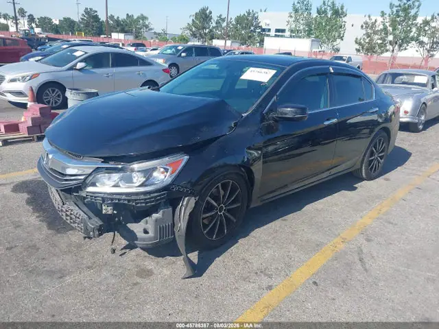 1HGCR3F8XHA007417 — 2017 Honda Accord EX-L V6, фото 2 с аукциона IAAI 06.10.2026, Передняя часть