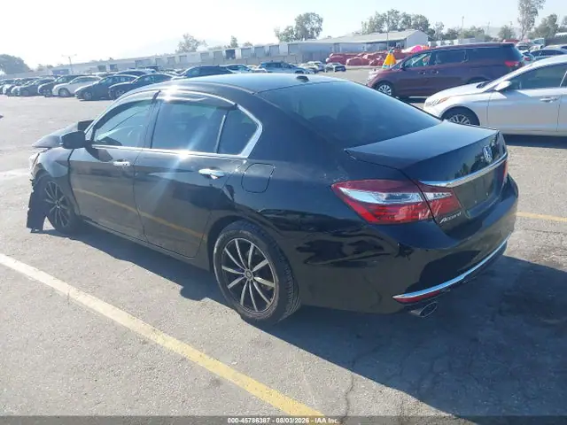 1HGCR3F8XHA007417 — 2017 Honda Accord EX-L V6, фото 3 с аукциона IAAI 06.10.2026, Передняя часть