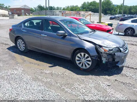 1HGCR2F83EA283671 — 2014 Honda Accord EX-L, Передняя часть (Front End), фото до ремонта