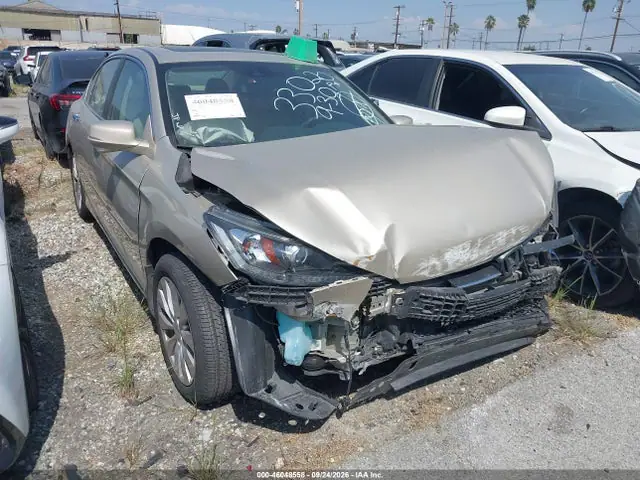 1HGCR2F86EA197514 — 2014 Honda Accord EX-L, Передняя часть (Front End), фото до ремонта