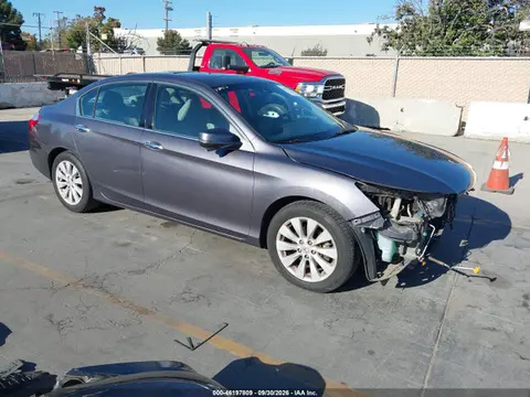 1HGCR3F87EA026261 — 2014 Honda Accord EX-L, Передняя часть (Front End), фото до ремонта