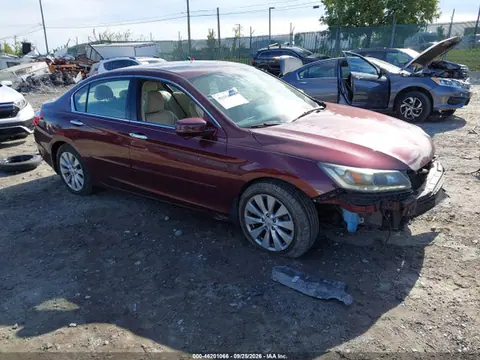 1HGCR3F83EA028041 — 2014 Honda Accord EX-L, Передняя часть (Front End), фото до ремонта
