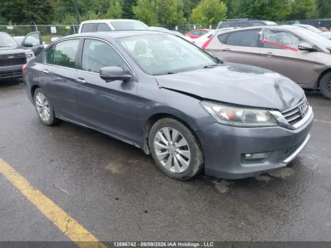 1HGCR2F89FA805429 — 2015 Honda Accord EX-L, Передняя часть (Front), фото до ремонта