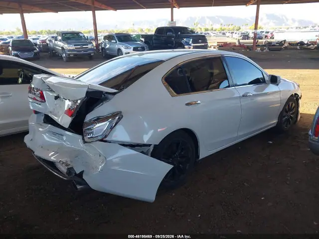 1HGCR2F80FA101376 — 2015 Honda Accord EX-L, фото 4 с аукциона IAAI 13.10.2026, Задняя часть