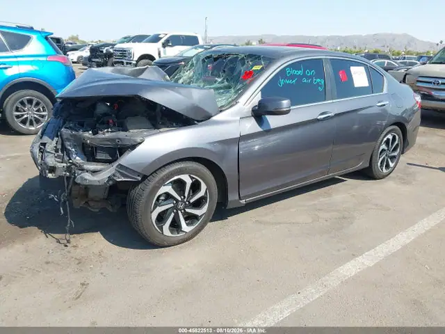 2016 Honda Accord Ex-l VIN 1HGCR2F9XGA118938 фото 2