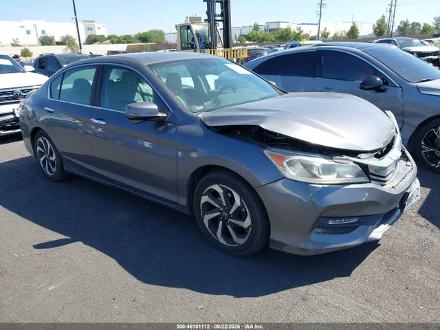 2016 Honda Accord Ex-l VIN 1HGCR2F82GA144361 фото 1