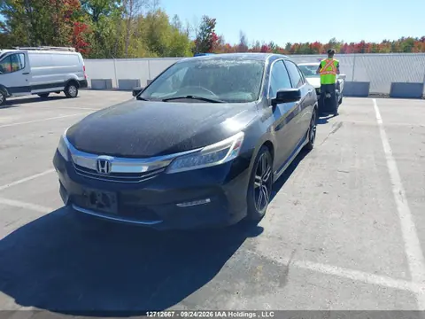 2016 Honda ACCORD EX VIN 1HGCR2F01GA805694 фото 2