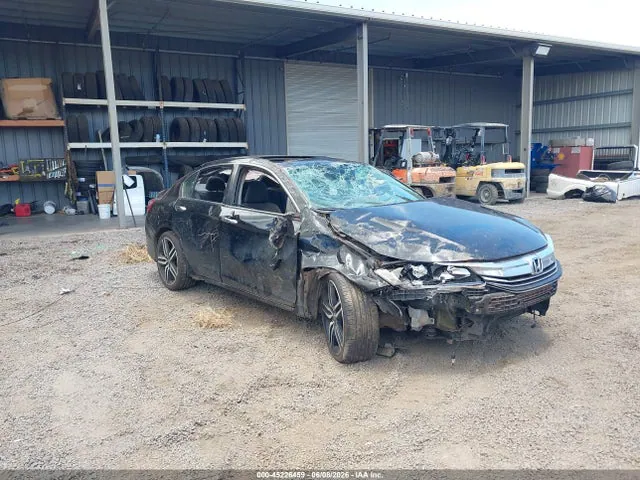 2016 Honda ACCORD EX VIN 1HGCR2F77GA247282 фото 1