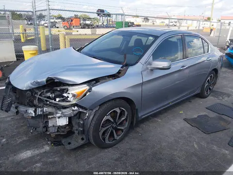 2016 Honda ACCORD EX VIN 1HGCR2F78GA050167 фото 2