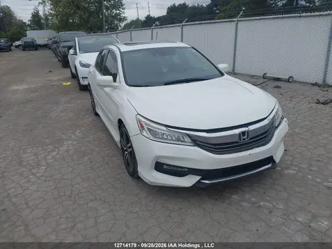 1HGCR2F08HA802065 — 2017 Honda Accord EX, Передняя часть (Front), фото до ремонта
