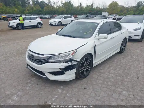 2017 Honda ACCORD EX VIN 1HGCR2F08HA802065 фото 2