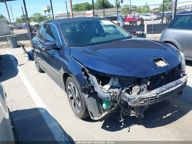 2017 Honda ACCORD EX VIN 1HGCR2F00HA093146 фото 1