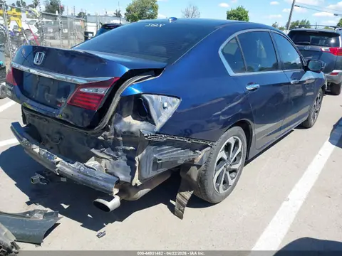 2017 Honda ACCORD EX VIN 1HGCR2F00HA093146 фото 4