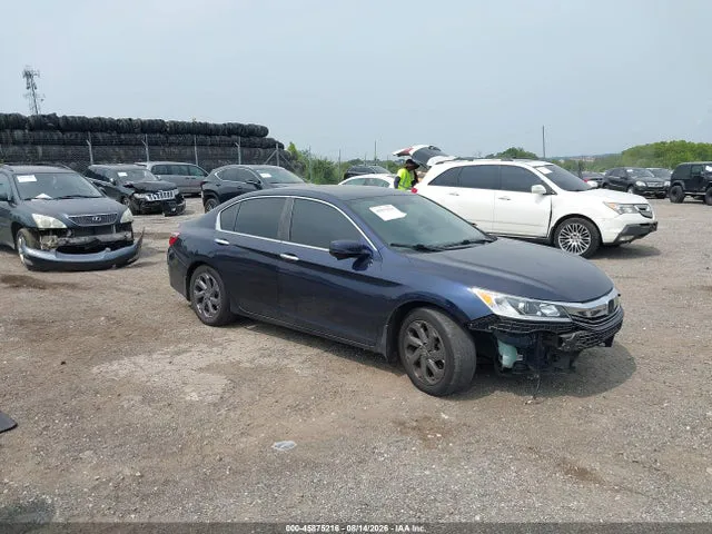 2017 Honda ACCORD EX VIN 1HGCR2F7XHA103744 фото 1