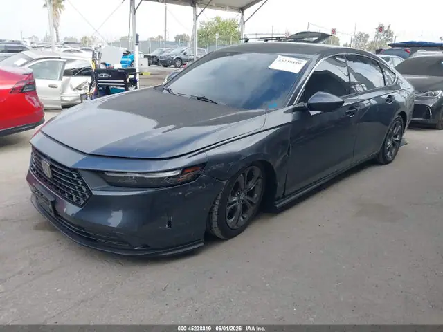 1HGCY1F36PA017713 — 2023 Honda Accord EX, фото 2 с аукциона IAAI 30.09.2026, Передняя часть слева