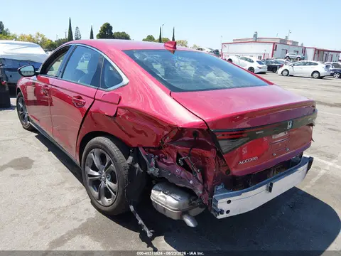2024 Honda ACCORD EX VIN 1HGCY1F37RA056412 фото 3