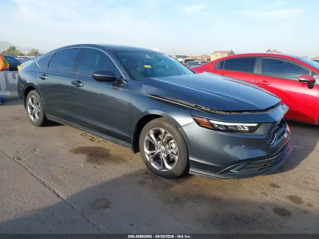 1HGCY1F30RA021629 — 2024 Honda Accord EX, Передняя часть (Front End), фото до ремонта