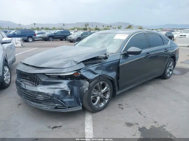 2024 Honda ACCORD EX VIN 1HGCY1F30RA021629 фото 2