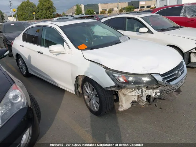 2015 Honda ACCORD EXL VIN 1HGCR2F8XFA805214 фото 1