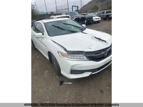 2016 Honda ACCORD EXL VIN 1HGCT2B91GA800520 фото 1