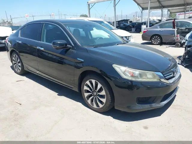 1HGCR6F59EA003376 — 2014 Honda Accord Hybrid EX-L, Не указано (Unknown), фото до ремонта