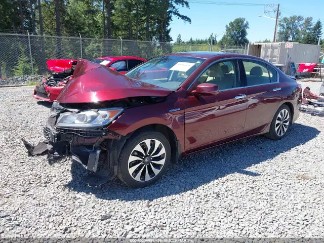JHMCR6F54HC027347 — 2017 Honda Accord Hybrid EX-L, фото 2 с аукциона IAAI 30.09.2026, Передняя часть
