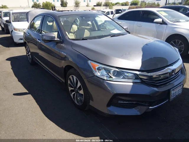 2017 Honda Accord Hybrid Ex-l VIN JHMCR6F50HC030133 фото 1